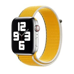 NWT Genuine OEM Apple Sunflower Sport Loop Watch Band 44MM Discontinued Color